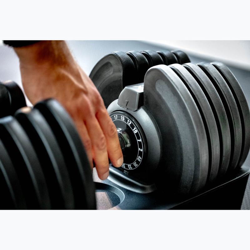 Nastavitelná činka XTREXO TXO-B4W001 40 kg black 5