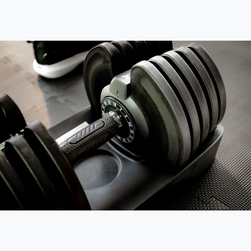 Nastavitelná činka XTREXO TXO-B4W001 40 kg black 6
