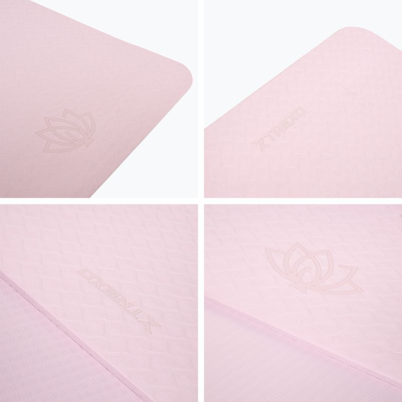 Fitnessová podložka TREXO comfort 10 mm TXO-B4Z003-VT light pink 4