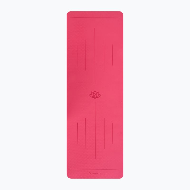 Podložka na cvičení XTREXO TXO-B4Z002-PK 6 mm pink