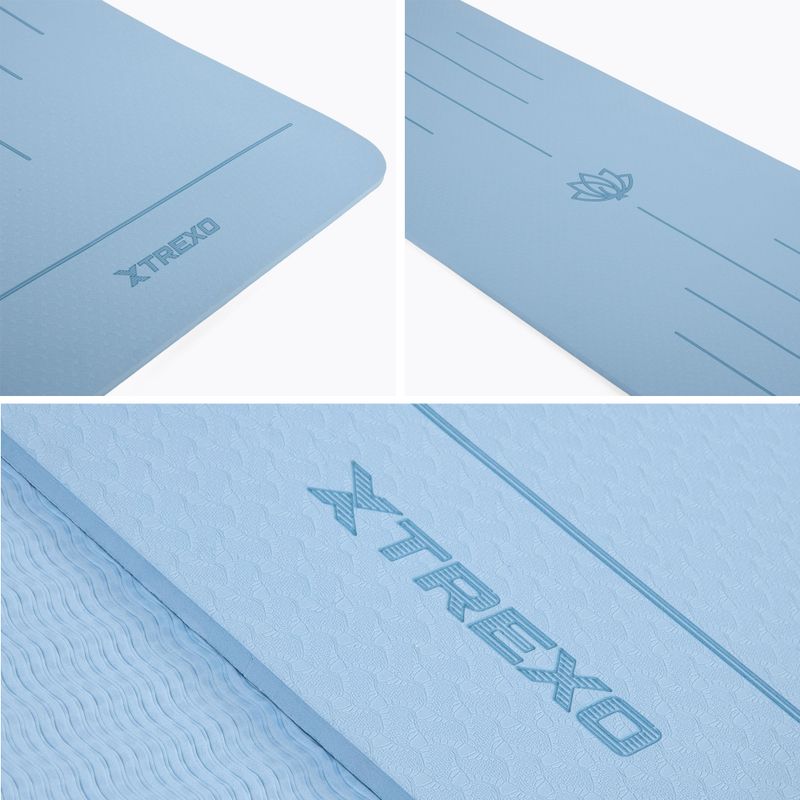 Podložka na cvičení XTREXO TXO-B4Z002-BL 6 mm blue 5
