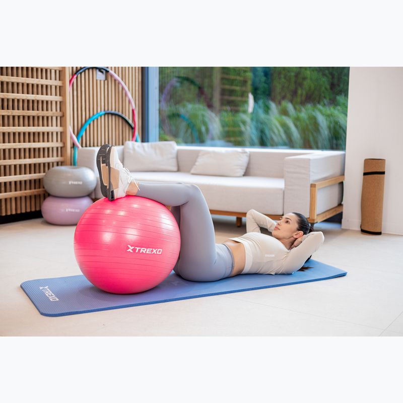 Gymnastický míč XTREXO TXO-B4Z007-PK 55 cm pink 4