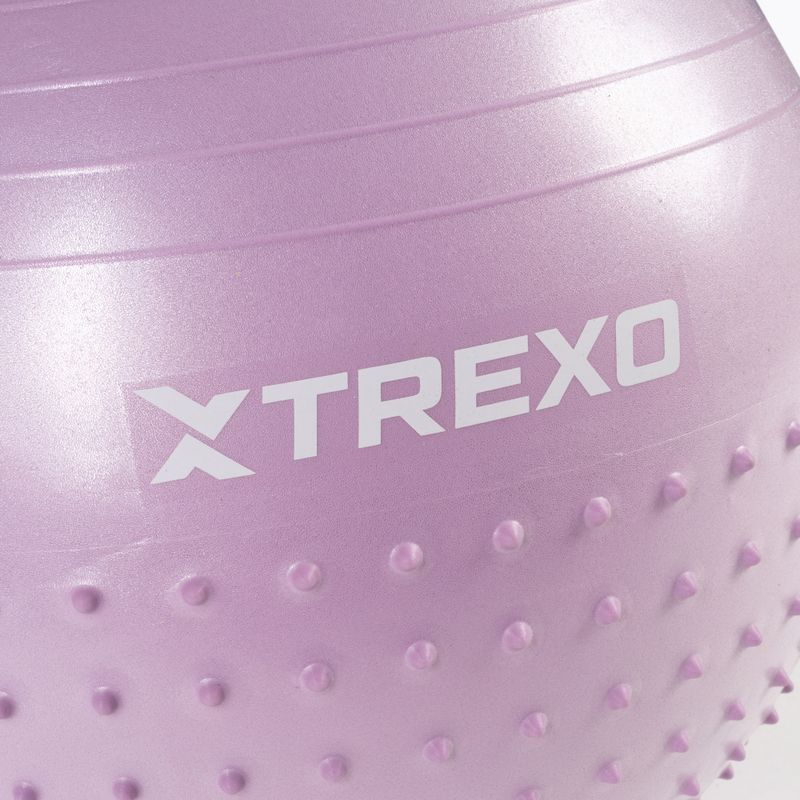 Masážní gymnastický míč XTREXO TXO-B4Z020-VT 55 cm violet 6