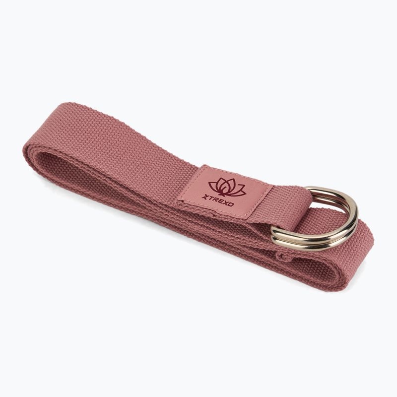 Popruh na jógu XTREXO TXO-B4Z026-PK pink