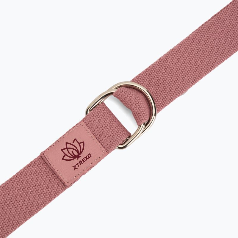 Popruh na jógu XTREXO TXO-B4Z026-PK pink 3