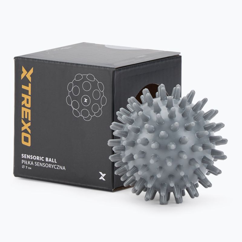 Sensorický míček  XTREXO TXO-B4Z032-GY grey 3