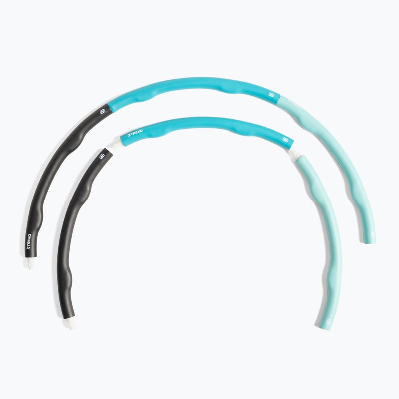 Masážní obruč hula hoop XTREXO TXO-B4Z035-GN turquise 3