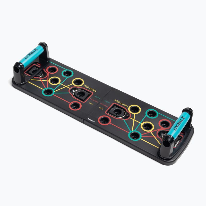 Multifunkční plošina s úchyty a expandérem XTREXO skládací TXO-B4Z045-BK black 13