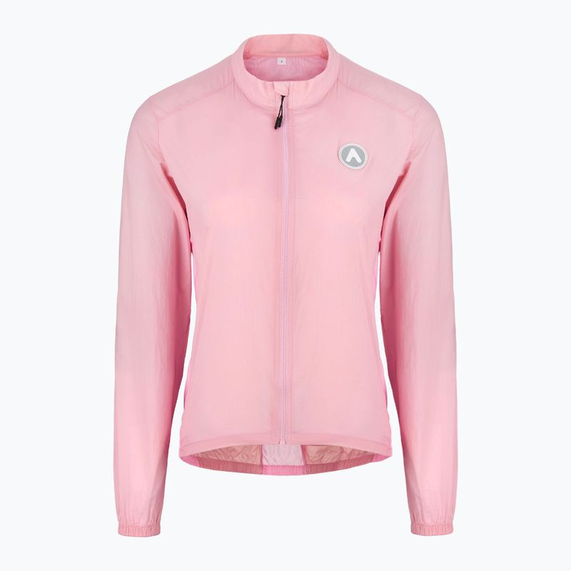Dámská cyklistická větrovka ATTABO Cahayo Jacket Windproof pink 9