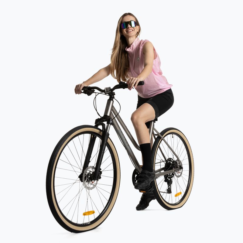 Dámská cyklistická vesta ATTABO Cahayo Vest Windproof pink 8