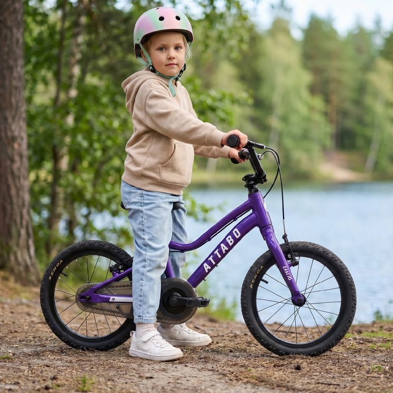 Dětské kolo ATTABO EASE 16" fialové 7