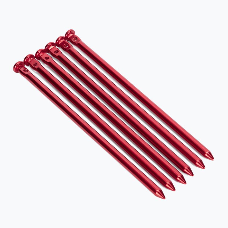 Kolíky do stanu KADVA Alupin 6 ks červené 4