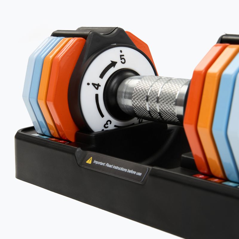 Nastavitelná sada činek XTREXO 2 x 5 kg multicolor 5
