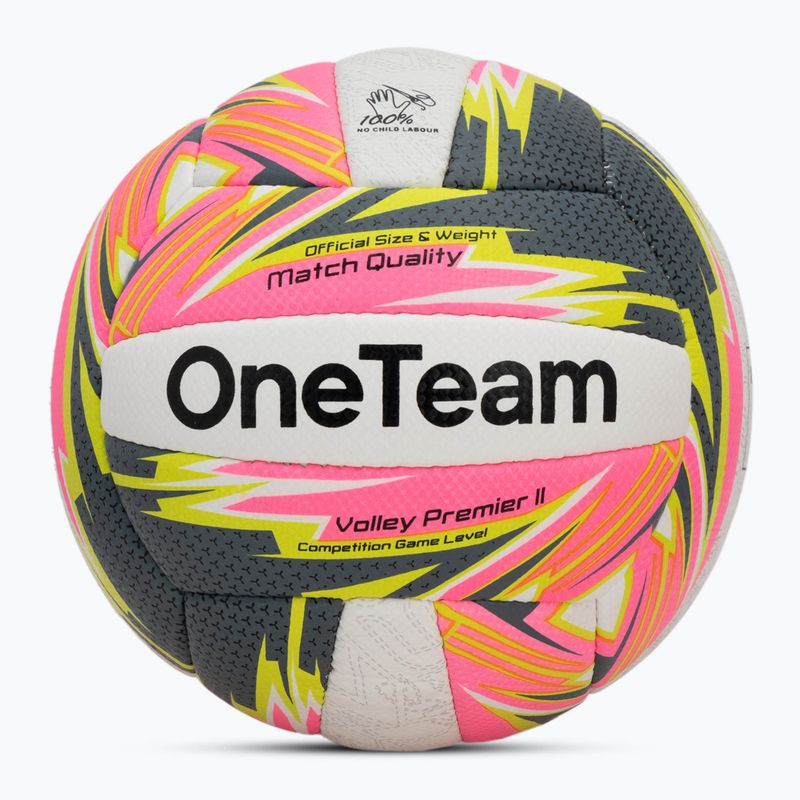 Míč na plážový volejbal OneTeam HS Beach růžový velikost 5