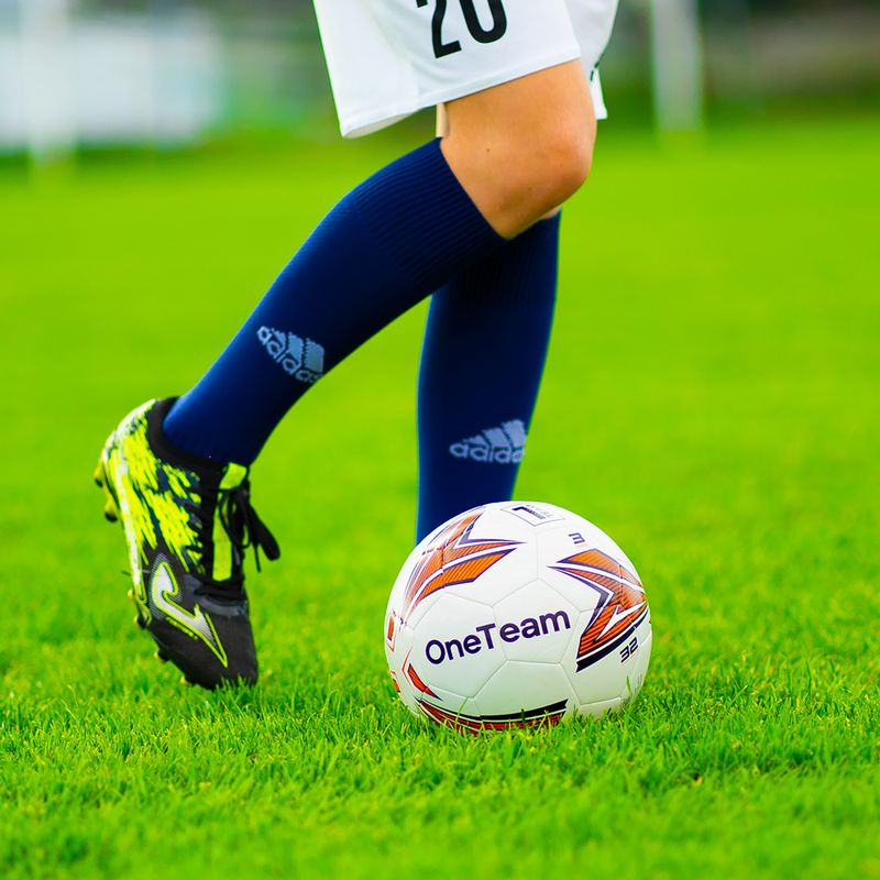 Fotbalový míč OneTeam MS Basic oranžový velikost 3 6
