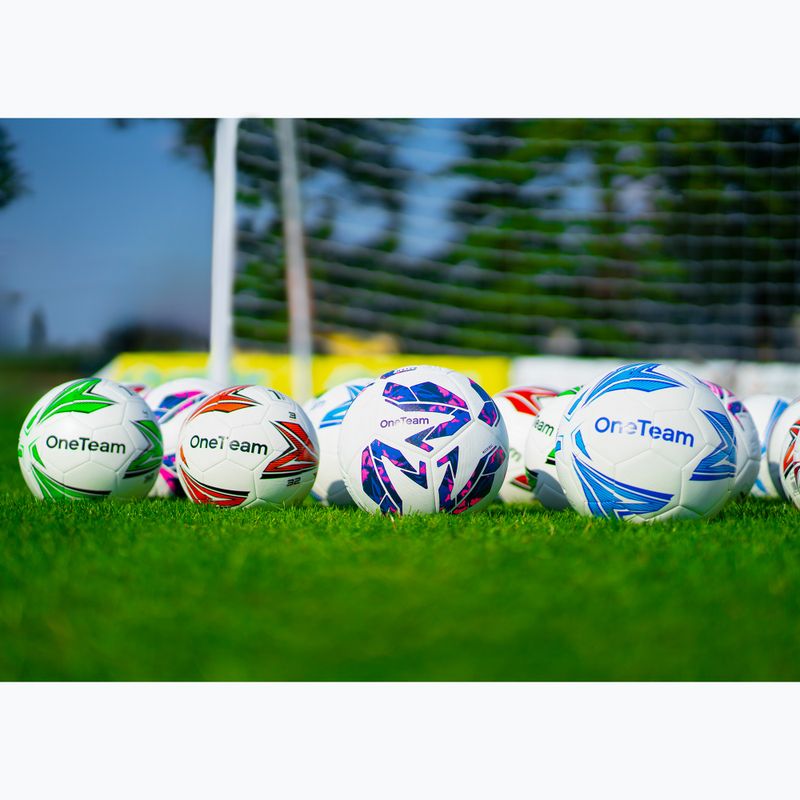 Fotbalový míč OneTeam MS Basic oranžový velikost 3 7