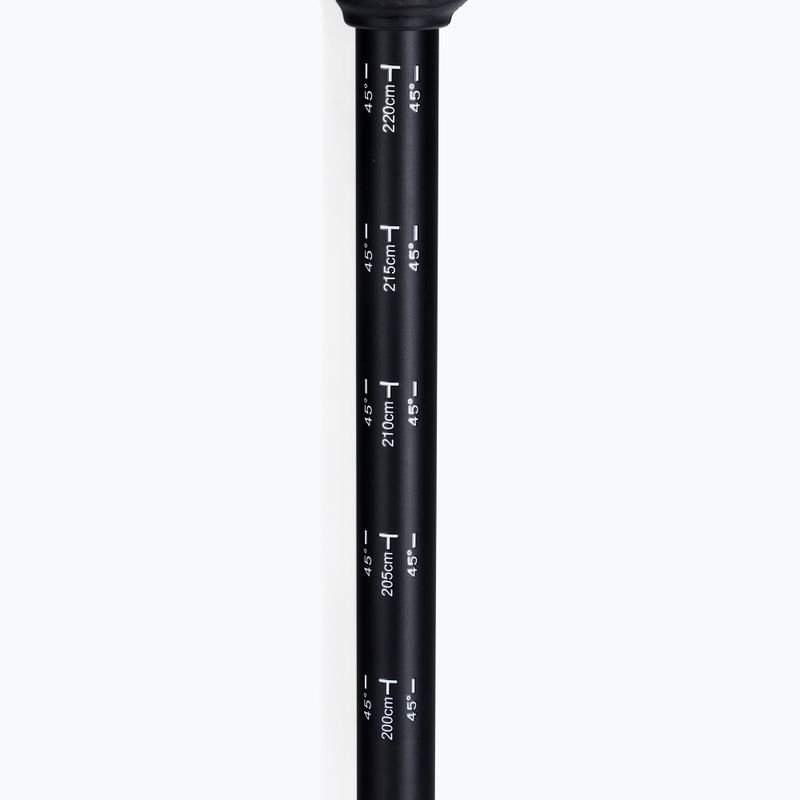 Dvoudílné kajakářské pádlo AQUASTIC 200-220 cm černé AQS-KPD002 5