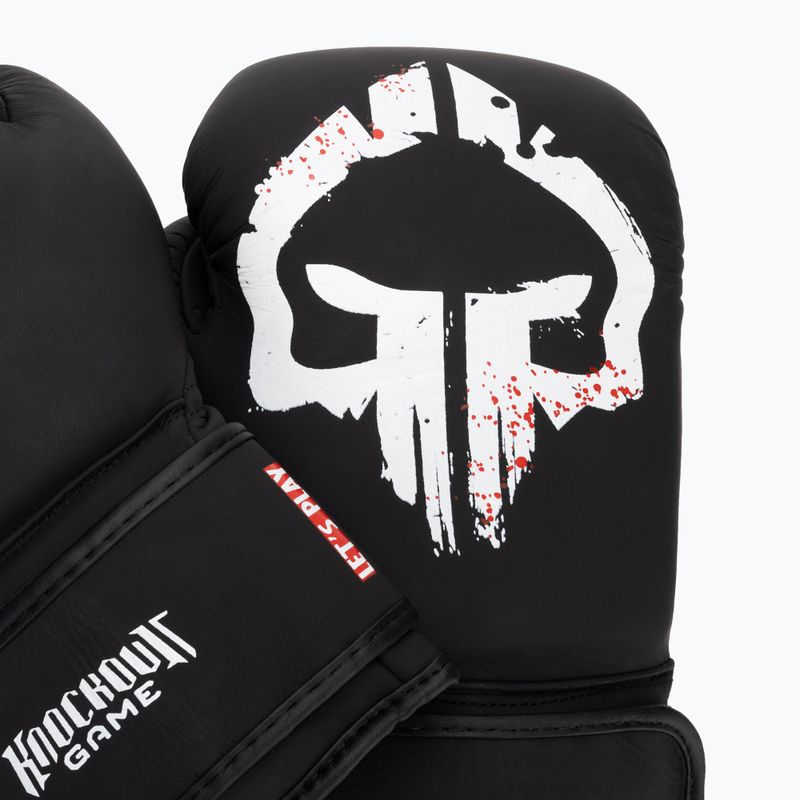 Boxerské rukavice Ground Game Skullz černé 5
