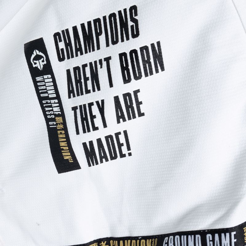 Kimono GI pro brazilské jiu-jitsu Ground Game Champion 3.0 white 10
