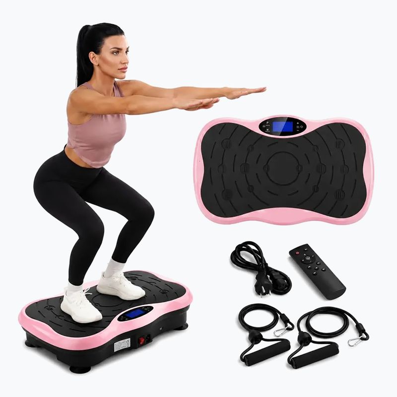 Vibrační plošina Extralink Moonwalk Spin Move black/pink 8