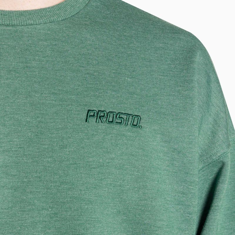 Pánská mikina PROSTO Crewneck Palk green 3