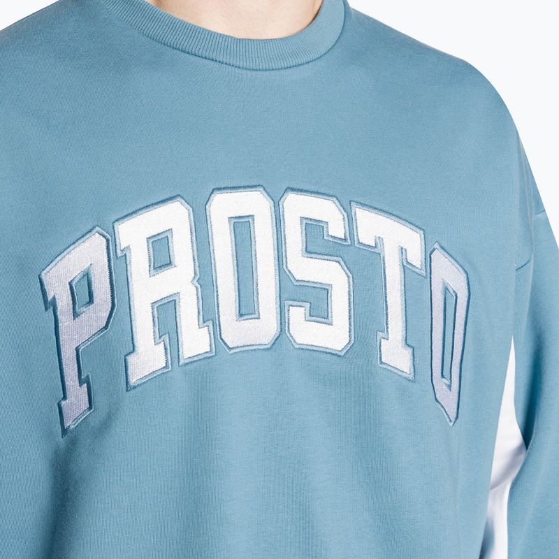 Pánská mikina PROSTO Crewneck Splork blue 3