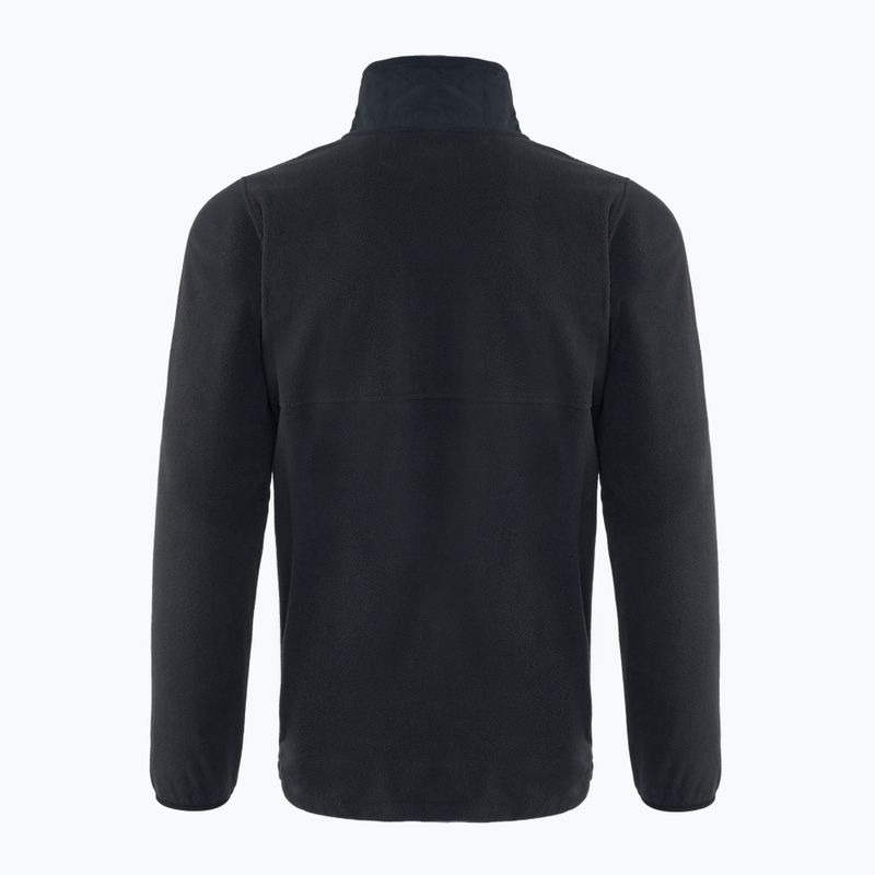 Pánská mikina PROSTO Half Zip Fleece Nero black 2