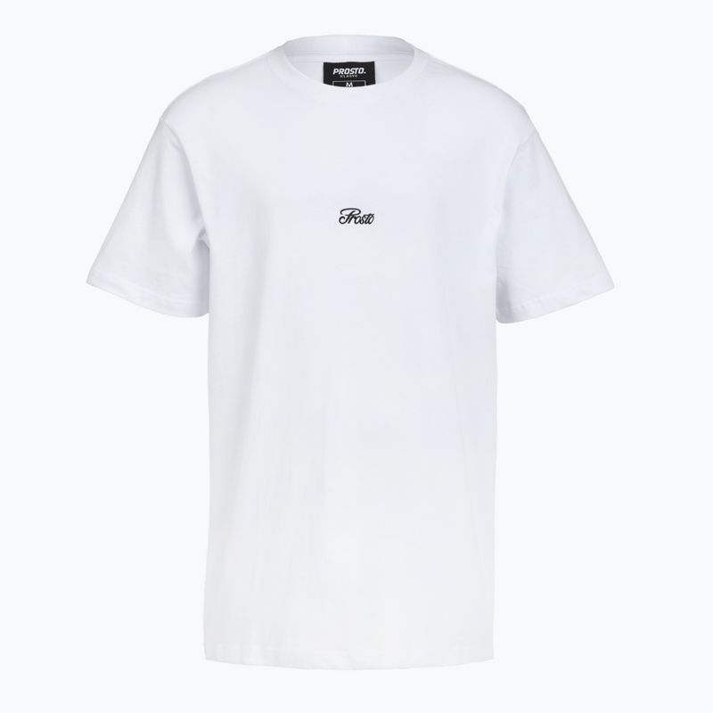 PROSTO pánské tričko Essential white