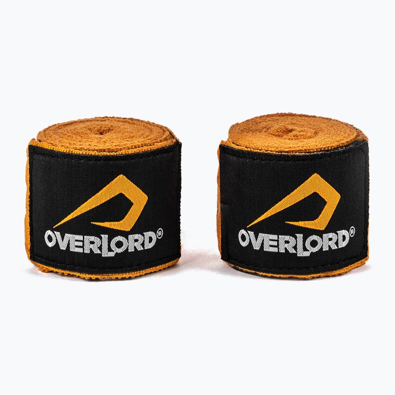 Elastické boxerské bandáže Overlord oranžové 200001-OR