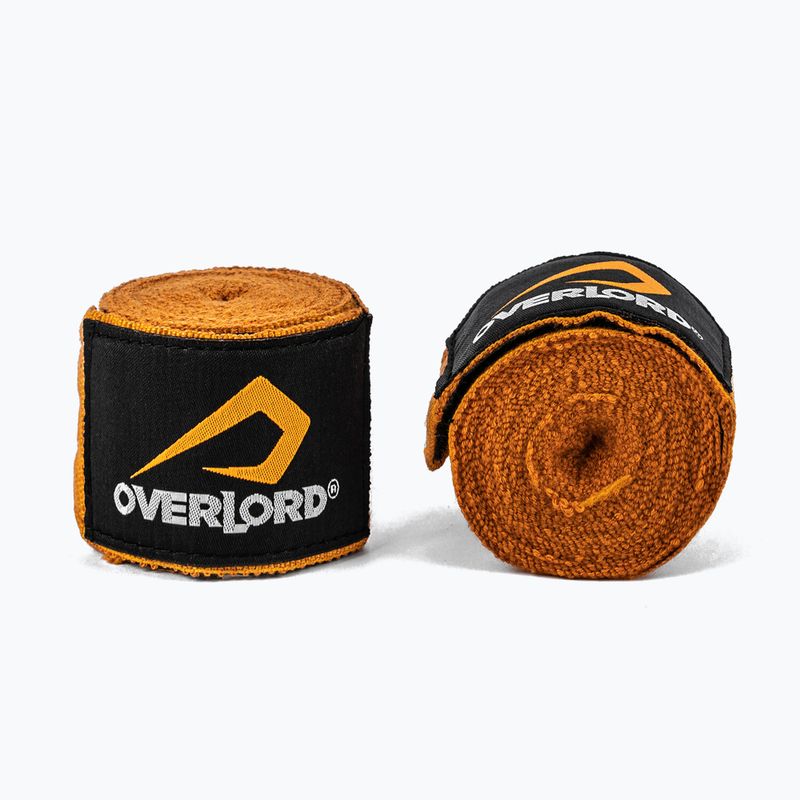 Elastické boxerské bandáže Overlord oranžové 200001-OR 2