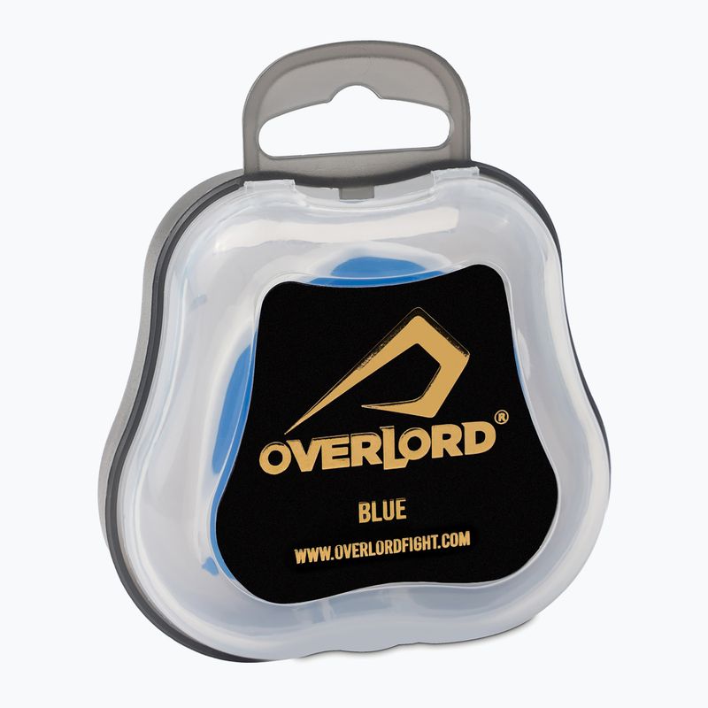 Chránič čelistí + pouzdro Overlord Gel blue 5