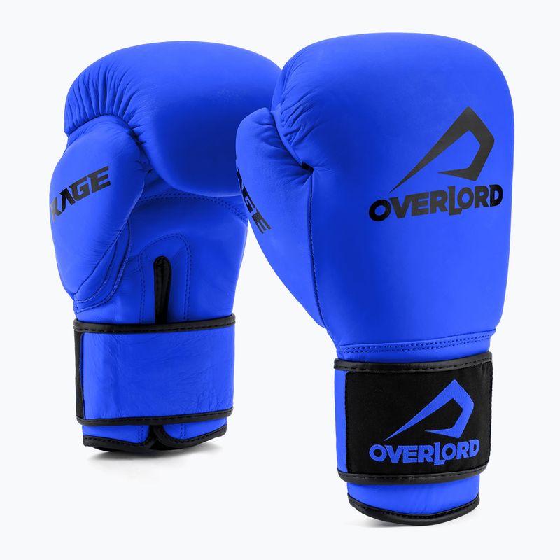 Modré boxerské rukavice Overlord Rage 100004-BL/10OZ 6