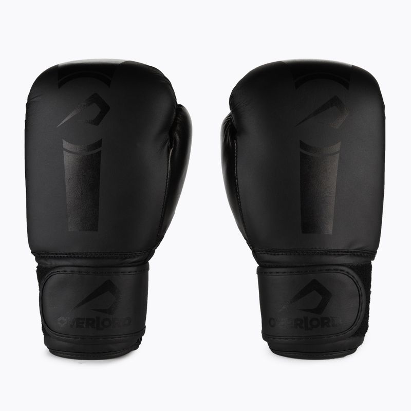 Boxerské rukavice Overlord Boxer black 100003-BK/8OZ