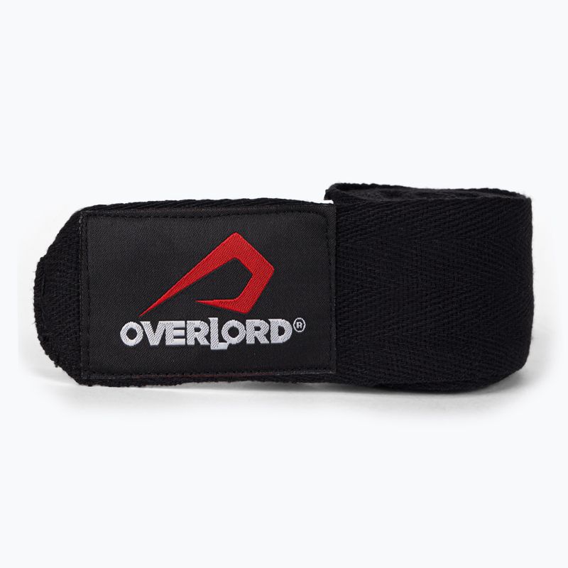Boxerské bandáže Overlord černé 200003-BK 3
