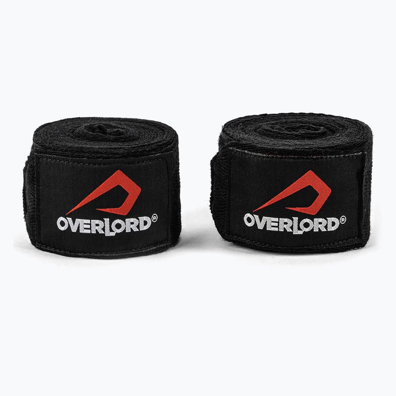 Boxerské bandáže Overlord černé 200003-BK 4