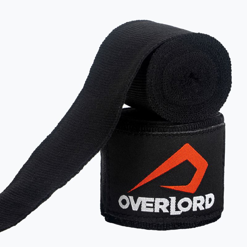 Boxerské bandáže Overlord černé 200003-BK 6
