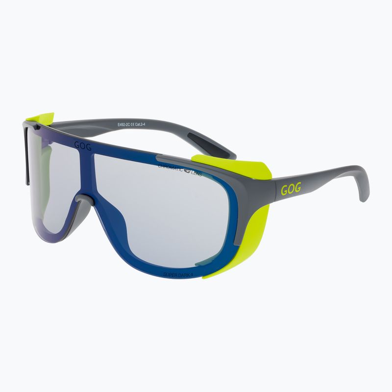 Sluneční brýle GOG Tatra matt grey/neon lemon