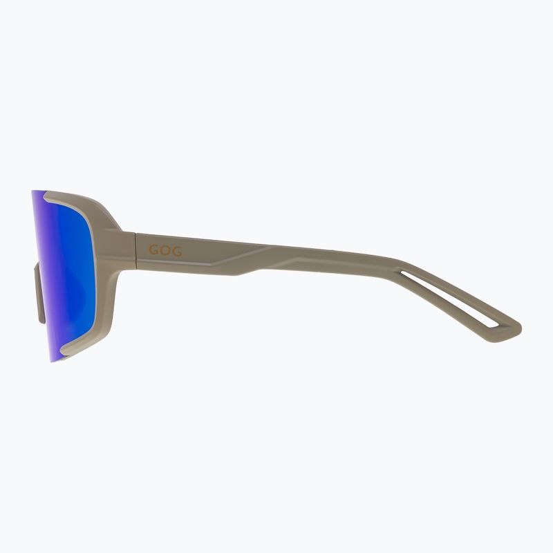 Sluneční brýle GOG Magni matt brown/khaki reflex white/blue 3