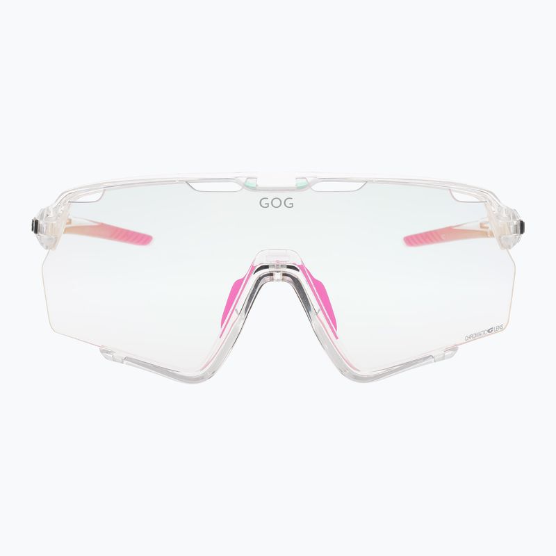 Sluneční brýle GOG Prometheus fotochromické pink/black reflex pink 3