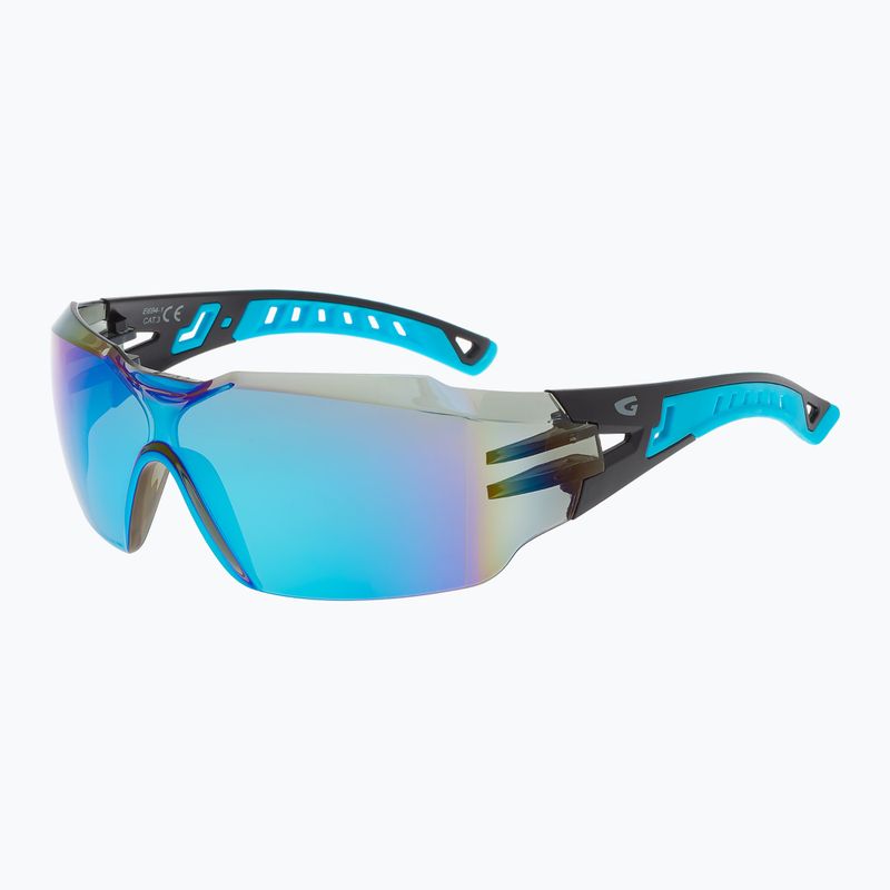 Sluneční brýle GOG Egil crystal blue/matt black reflex white/blue
