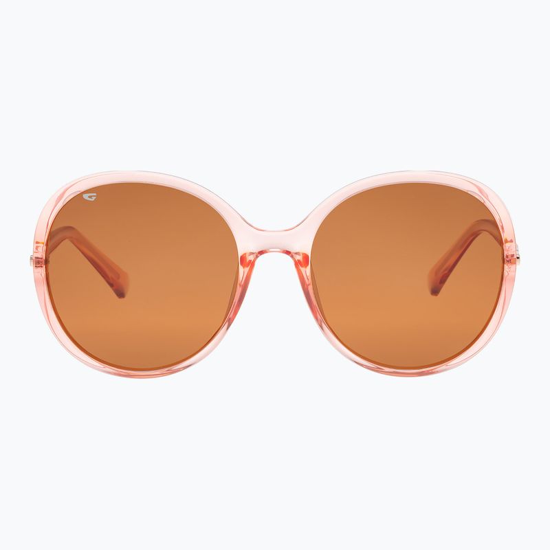 Sluneční brýle GOG Leyla cristal pink/brown 2