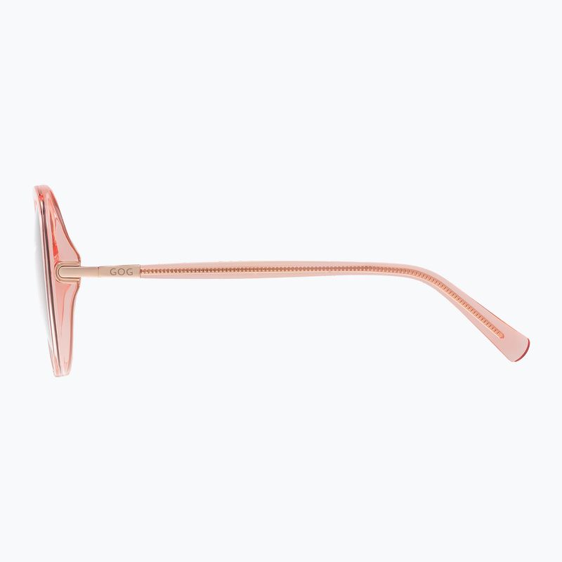 Sluneční brýle GOG Leyla cristal pink/brown 3