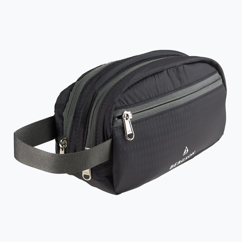 Cestovní kosmetická taška BERGSON Cosmetic Bag M black 2