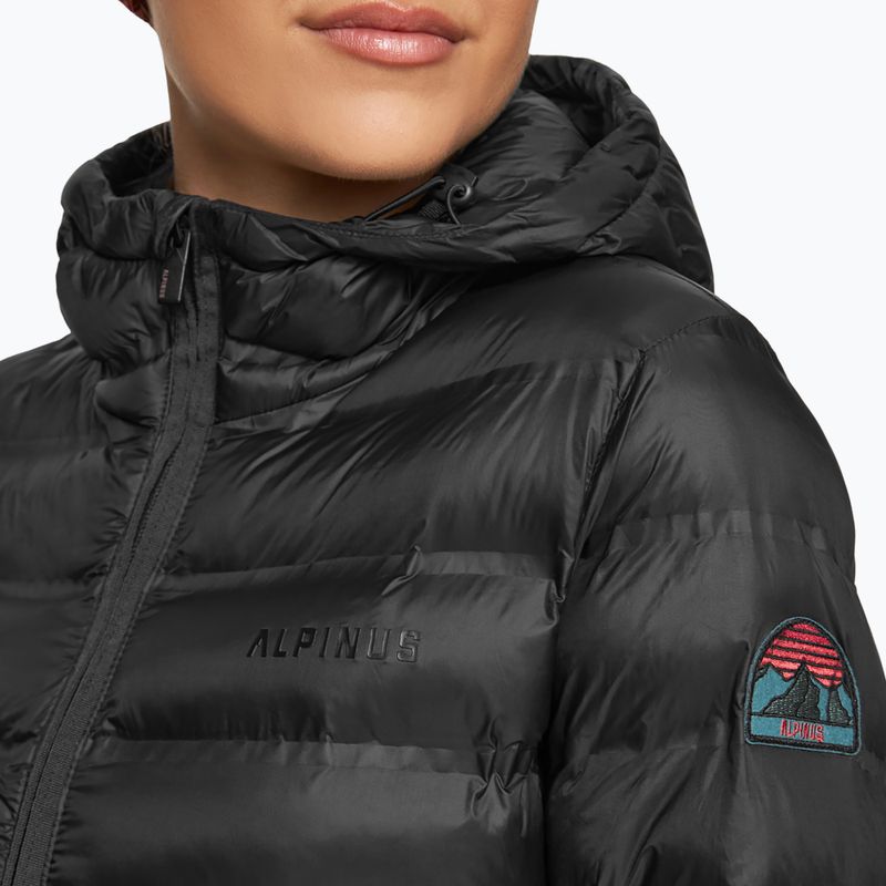 Dámská péřová bunda Alpinus Tunari černá 4
