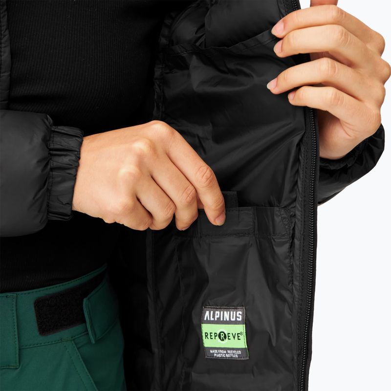 Dámská péřová bunda Alpinus Tunari černá 6