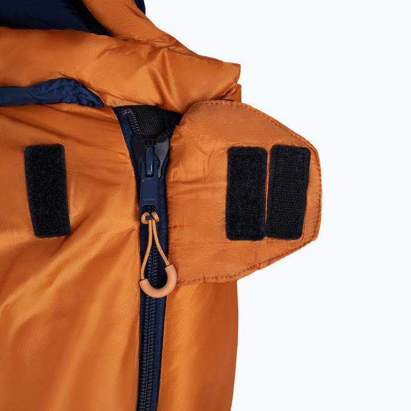 Spací pytel levý Alpinus Ultralight 850 orange/green 3