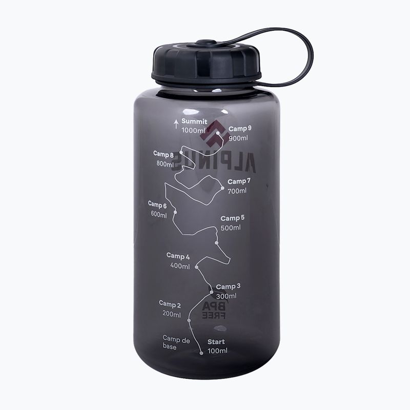 Turistická láhev Alpinus Skierfe black 2