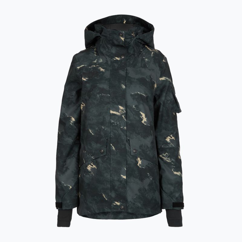 Dámská snowboardová bunda 4F F586 multicolor allover
