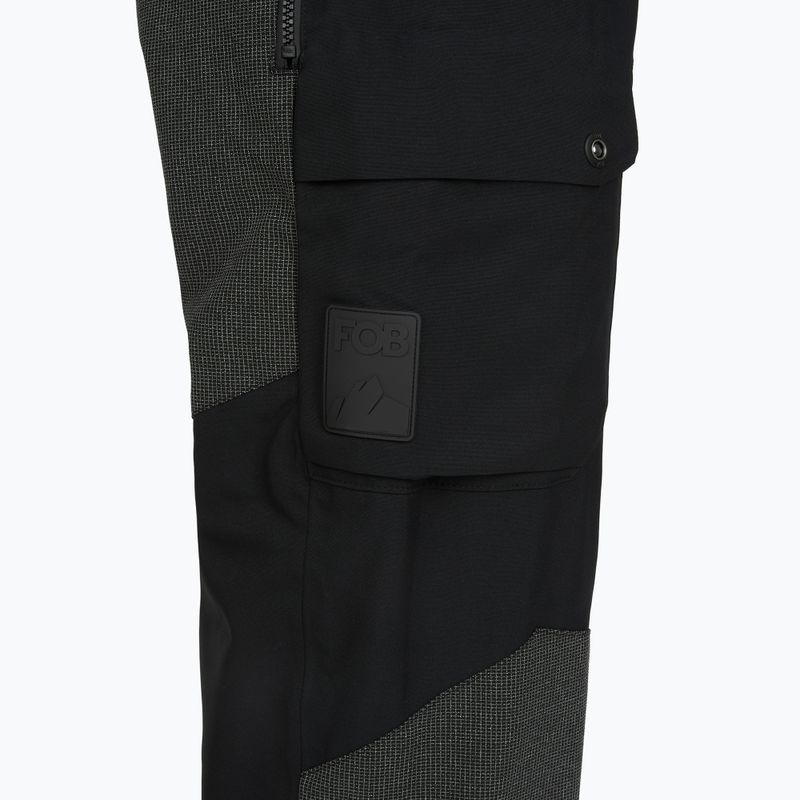 Dámské snowboardové kalhoty 4F FNK F702 deep black 5
