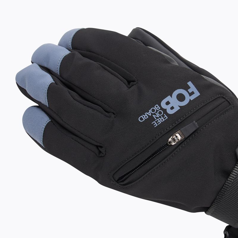 Pánské snowboardové rukavice 4F FNK M151 denim 4